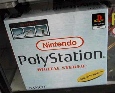 Image d'une contrefaçon de Playstation