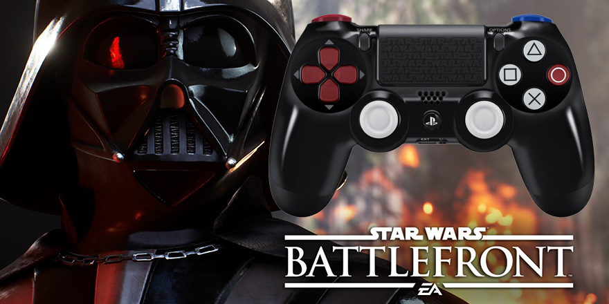 Manette DualShock 4 édition Star Wars Battlefront pour PS4