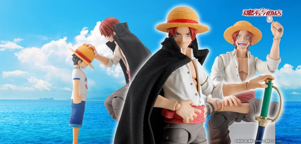 Figurines Shanks & Monkey D. Luffy : Childhood - S.H.Figuarts