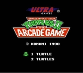 Teenage Mutant Hero Turtles 2 The Arcade Game - NES