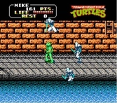 Teenage Mutant Hero Turtles 2 The Arcade Game - NES