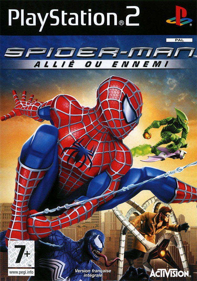 SpiderMan Allié ou Ennemi Playstation 2