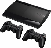 Console PS3 ULTRA SLIM 12 Gb + 2 Manette Dual Shock - PS3