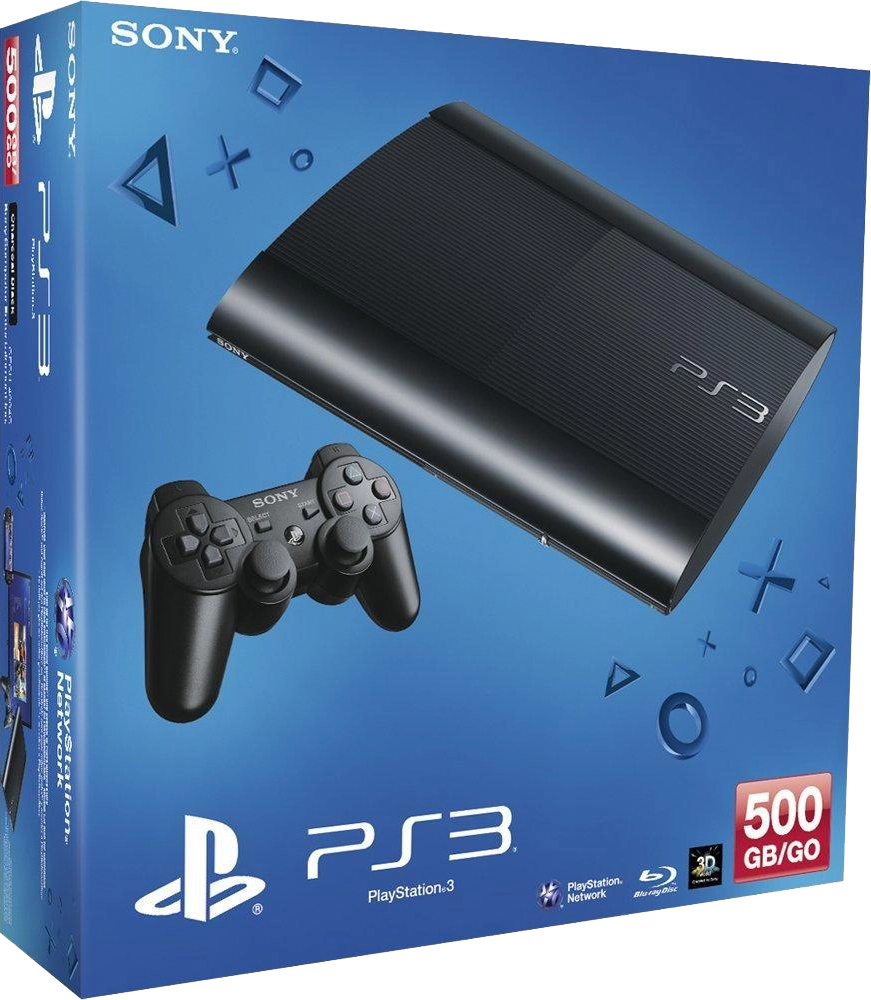 Console PS3 Ultra Slim 500 Go