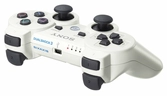 Console PS3 Slim 320 Go blanc + 1 Manette Dual Shock 3