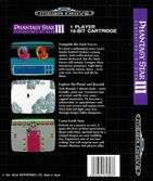Phantasy Star III : Generations of Doom - Megadrive