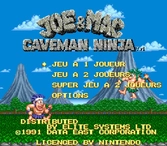 Joe et Mac : Caveman Ninja - Super Nintendo