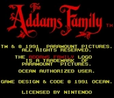 The Addams Family - Super Nintendo