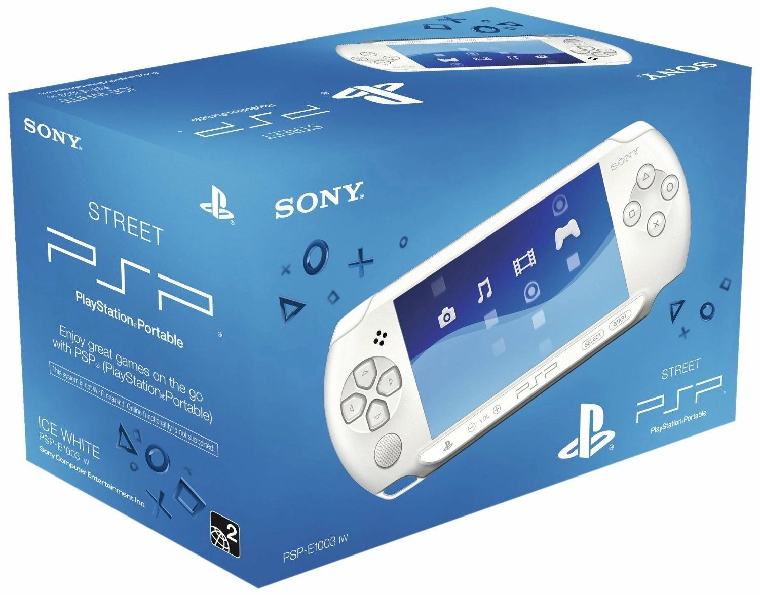 Console PSP Street Blanche (E1004)
