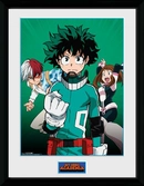 My hero academia - trio heroes - collector print '30x40cm'
