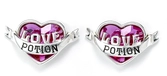 Harry potter - swarovski - love potion - boucles d'oreilles studs