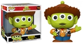 Toy story - bobble head pop n° 756 - alien remix woody 10" super sized