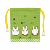Ghibli - mon voisin totoro - sac en toile 14x17cm