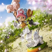 One piece - challenge from green colaboration chopper figure 20cm