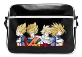 Dragon ball - super saiyans - sac besace 38x29x12.5cm