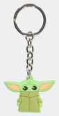 The mandalorian - baby yoda rubber keychain