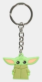 The mandalorian - baby yoda rubber keychain