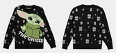 The mandalorian - baby yoda knitted christmas jumper
