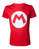 Nintendo - mario big m men's t-shirt - xs