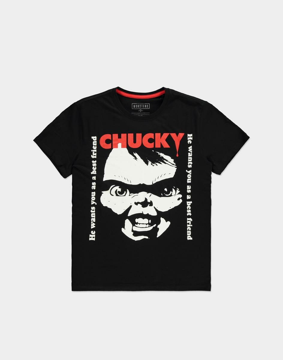 Universal - chucky - best friend - men's t-shirt : Référence Gaming