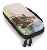 Kit de protection pour switch lite - zelda - champ d'hyrule - protection écran + chiffon + applicateur