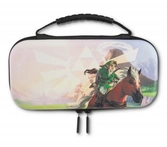 Kit de protection pour switch lite - zelda - champ d'hyrule - protection écran + chiffon + applicateur