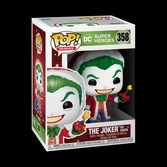 Funko pop! pop heroes dc comics holiday santa joker