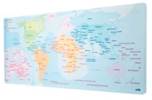 Tapis de souris carte du monde v2 xl