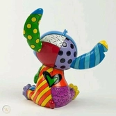 Statue résine stitch assis, de la collection britto enesco - 20cm