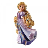 Statuette résine raiponce - enesco - haute couture - 20cm