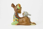 Statue résine de bambi et son ami panpan, de la collection britto - 17cm