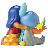 Statuette résine lilo et stitch câlin by britto - 14cm