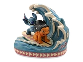 Statue résine lilo et stitch édition 15ème anniversaire - jim shore - enesco  -18cm