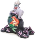 Statuette résine ursula "deep trouble" enesco - jim shore 21cm