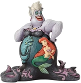 Statuette résine ursula "deep trouble" enesco - jim shore 21cm