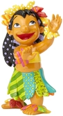 Statuette résine lilo dansant le hula - enesco britto 21cm