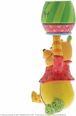 Statuette résine winnie l'ourson "winnie the pooh and honey " enesco britto 9cm