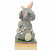 Statuette résine panpan et miss bunny (bunny bouquet) 10cm