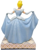 Statuette résine cendrillon se transforme "cinderella glass slipper" enesco jim shore 21cm