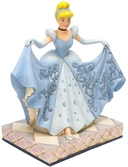 Statuette résine cendrillon se transforme "cinderella glass slipper" enesco jim shore 21cm