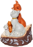 Statuette résine de la famille aristochats "carved by heart aristocats" - jim shore enesco 18cm