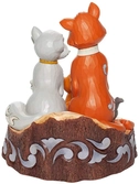 Statuette résine de la famille aristochats "carved by heart aristocats" - jim shore enesco 18cm