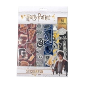 Harry potter - set de 50 autocollants