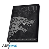Game of thrones - stark - cahier a5