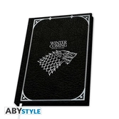 Game of thrones - stark - cahier a5 premium