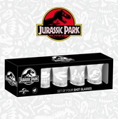 Jurassic park - set de 4 verres à shots