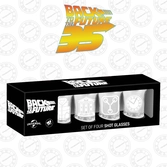 Retour vers le futur - set de 4 verres à shots