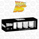 Retour vers le futur - set de 4 verres à shots