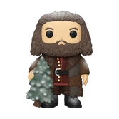 Harry potter - bobble head pop n° 126 - holiday rubeus hagrid 15cm
