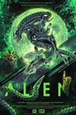 Alien - movie art - art print collector '42x30'